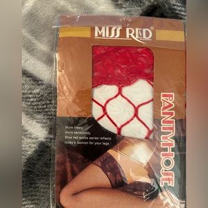 Miss Red PantyHose